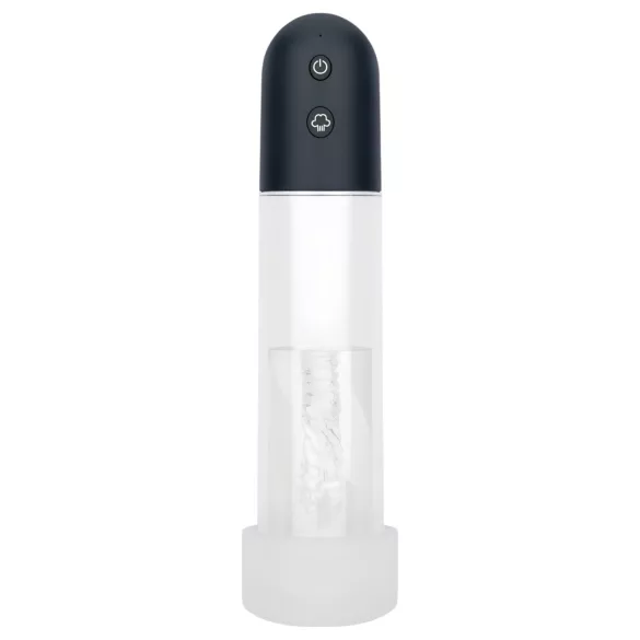 Boners - automatische Penispumpen-Masturbator (transparent-schwarz)
