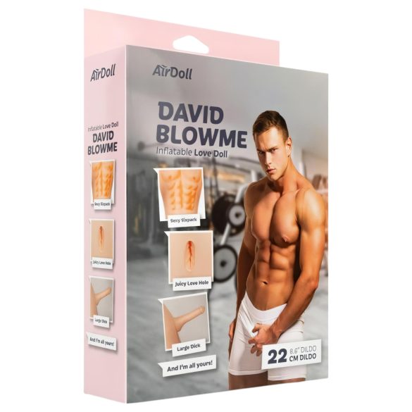 AirDoll David - Aufblasbarer Mann (natur)