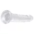 EasyToys - Jelly Dildo - 18cm (Transparent)