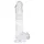 EasyToys - Hoden Dildo - 13,5cm (transparent)