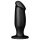 BUTTR AH-1 - Schwarzer Analdildo mit Saugnapf