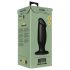 BUTTR AH-1 - Schwarzer Analdildo mit Saugnapf