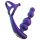Hueman Stellar Force - Analvibrator und Penisring (Lila)