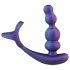 Hueman Stellar Force - Analvibrator und Penisring (Lila)