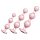 Rosy Gold - Anal-Dildo-Set (Roségold)