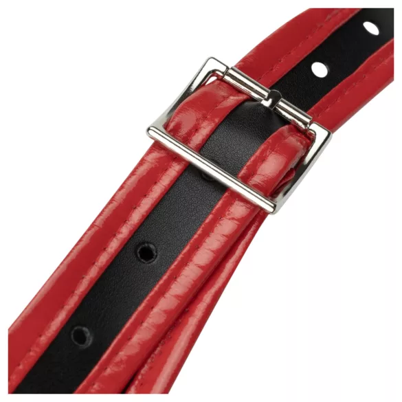 Easytoys - Strap-On Slip mit Dreifach-Dildo (Schwarz)