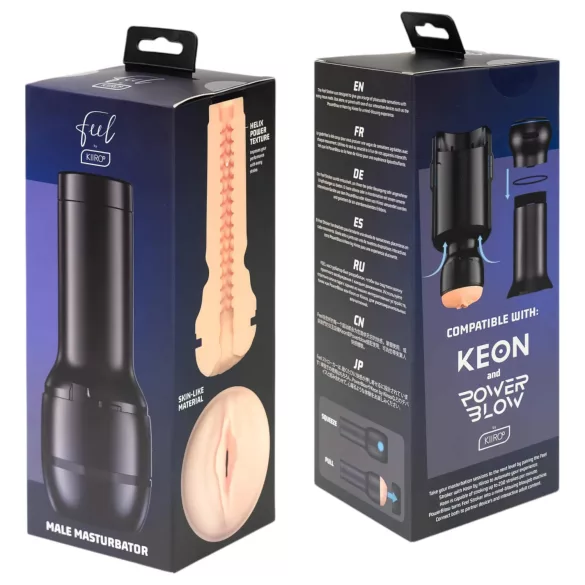Kiiroo Feel - Masturbator mit realistischer Hülle - PowerBlow kompatibel