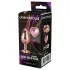 Gleaming Love - Aluminium Plug mit herzförmigem Stein - M (Roségold)