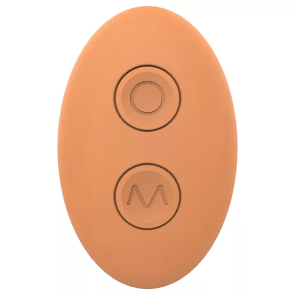Glam - Akku-Paarvibrator mit Fernbedienung (Orange)