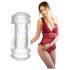 Das Mädchen von nebenan Sophia - Künstliche Vagina und Mund (transparent)