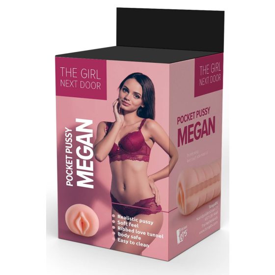 The Girl Next Door Megan - realistische künstliche Vagina (naturfarben)