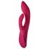 Sprudelnder Julia Duo - Akku-Vibrator mit Klitorisarm (Rot)