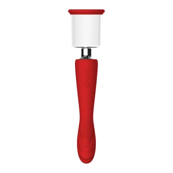 Red Revolution Georgia - Wiederaufladbarer G-Punkt Vibrator und Vaginasauger (Rot)