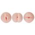 Das Mädchen von Nebenan Tina - lebensechtes Masturbator-Set (natur)