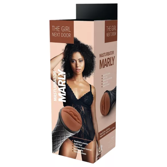 The Girl Next Door Marly - lebensechtes Lustspielzeug (braun)