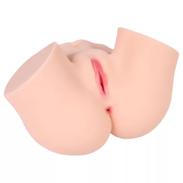 Kokos Onahole - naturgetreuer Torso-Masturbator (naturfarben)