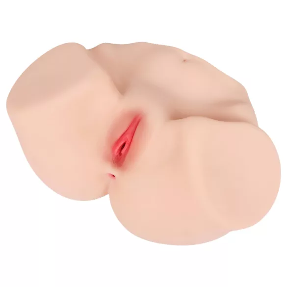 Kokos Maria - lebensechte Torso-Kunstvagina und -po (hautfarben)