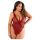 Allure - Spitzenbody mit offenem Design (Rot)