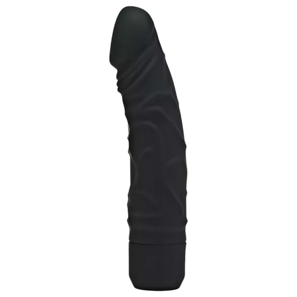 Classic Get Real - lebensechter Silikonvibrator (schwarz)