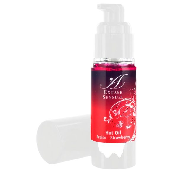 Extase Sensuel - Wärmendes Massageöl Erdbeere (30ml)