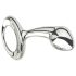 Njoy S - kleiner Metall-Analdildo (silber)