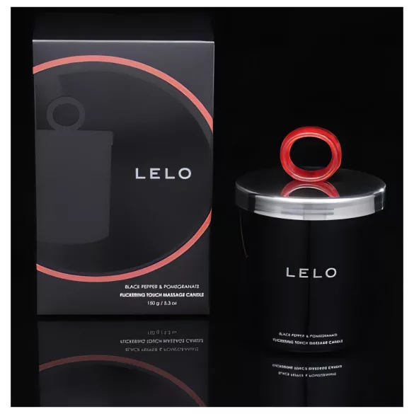 LELO Massagemassagekerze - Granatapfel-Schwarzer Pfeffer (150g)