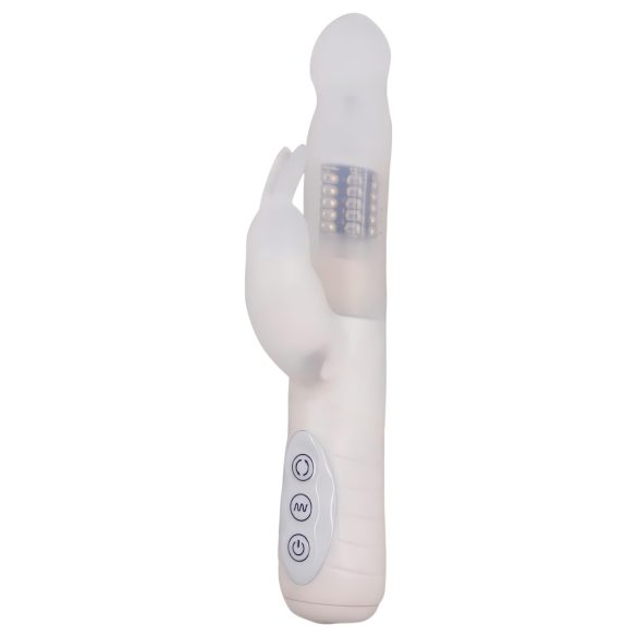 Layla Artiche - Wasserdicht, rotierender Klitoris-Arm Vibrator (weiß)