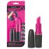 Screaming Lipstick - Lippenstift Vibrator (Schwarz-Pink)