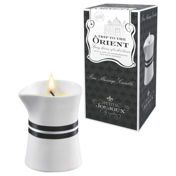 Petits Joujoux Orient - Massagekerze Granatapfel & Weißer Pfeffer, 120ml