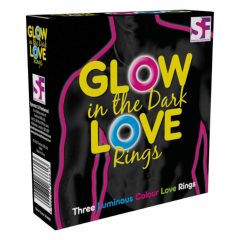 Love Rings - im Dunkeln leuchtende Penisringe (3 Stück)
