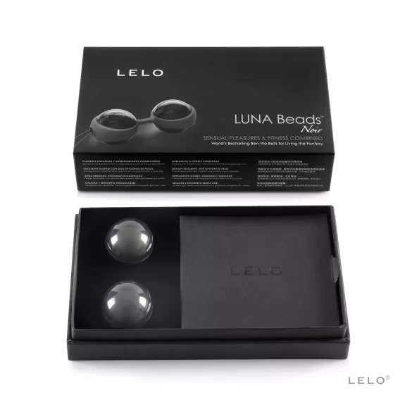 LELO Luna Noir - Variabler Liebeskugel-Spaß