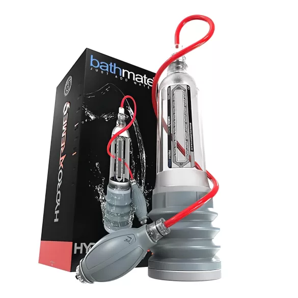 BathMate Xtreme Hydromax 9 - Penispumpen-Set (transparent)