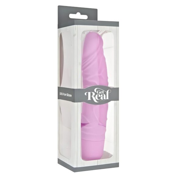 Classic Get Real - lebensechter Silikon-Vibrator (pink)