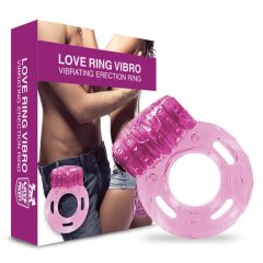 Liebe in der Tasche - Einweg Vibrations-Penisring (Pink)