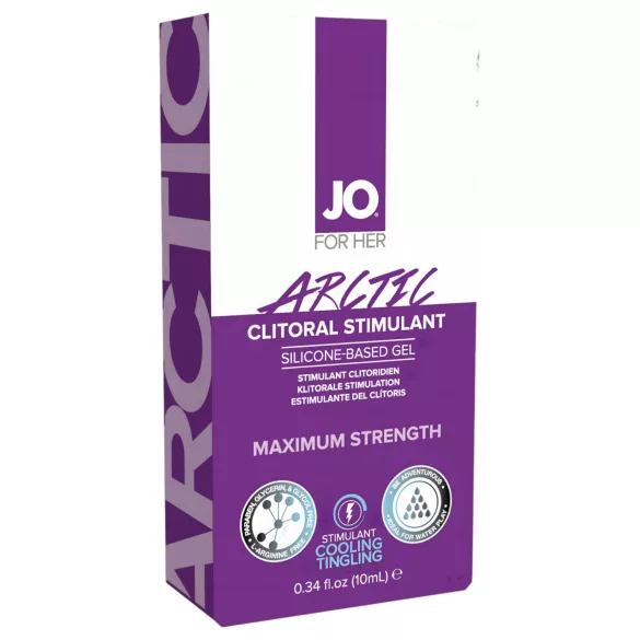 System JO - ARCTIC - klitorale Stimulationsgel für Frauen (10 ml)