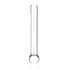 GLAS - Klassischer Glas-Dildo (transparent)