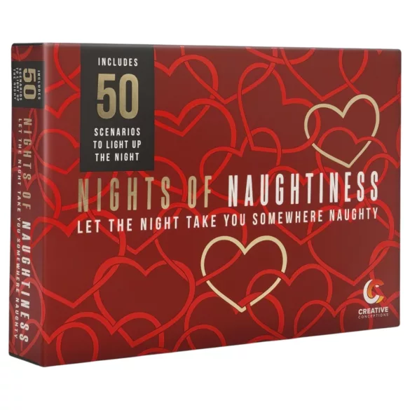 FIFTY NIGHTS OF NAUGHTINESS - erotisches Gesellschaftsspiel (auf Englisch)