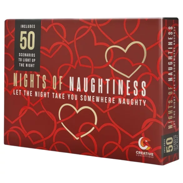 FIFTY NIGHTS OF NAUGHTINESS - erotisches Gesellschaftsspiel (auf Englisch)