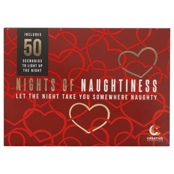 FIFTY NIGHTS OF NAUGHTINESS - erotisches Gesellschaftsspiel (auf Englisch)