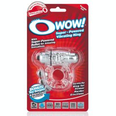   Screaming Owow" - vibrierender Penisring (transparent)"
