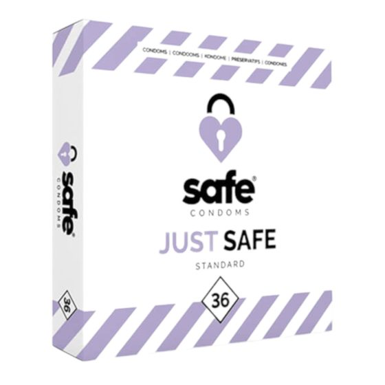 SAFE Just Safe - Standard Vanille Kondome (36 Stück)
