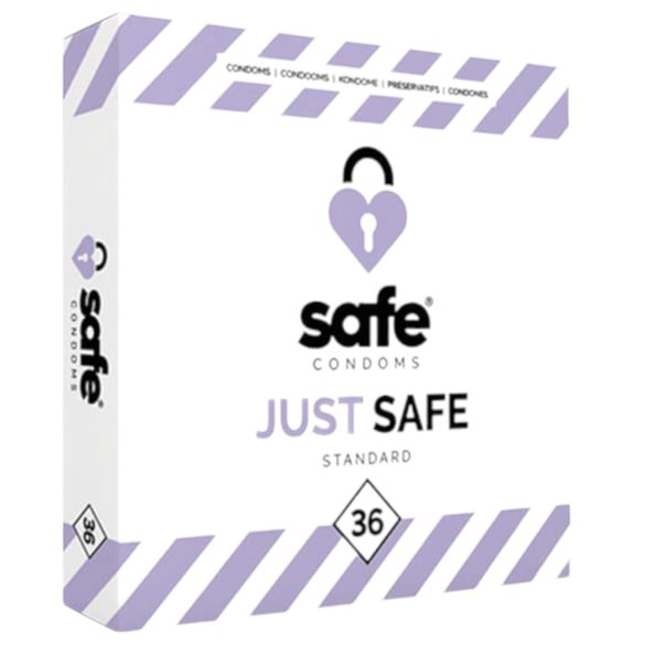 SAFE Just Safe - Standard Kondome - Vanille (36 Stk)