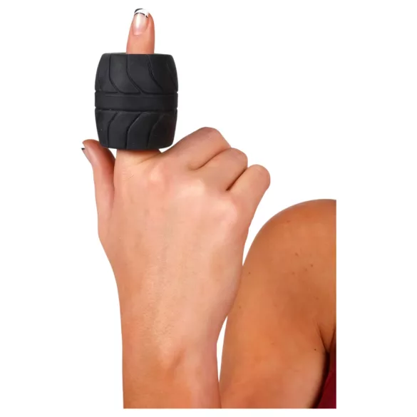 SilaSkin Hodenring und Strecker (schwarz)