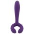 Rianne Duo - Wasserdichter, Wiederaufladbarer Paarvibrator (Lila)