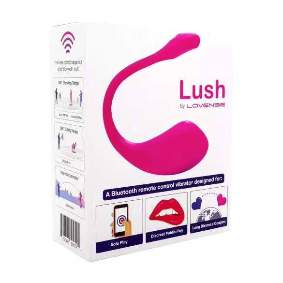 Lovense Lush 2 - App-gesteuertes Vibroei (Pink)
