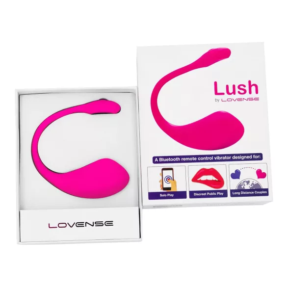 Lovense Lush 2 - App-gesteuertes Vibroei (Pink)