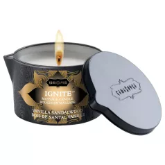 Kama Sutra - Vegane Massagekerze - Vanille-Sandelholz (170g)