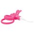 Screaming O Ohare - Akku-Vibrationsring mit Häschen (Pink)