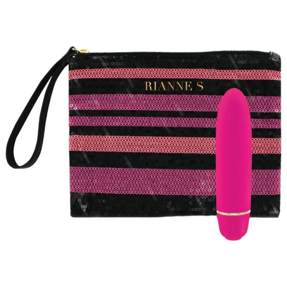 Rianne Essentials Classique Posh - Silikon Lippenstift-Vibrator (Pink)