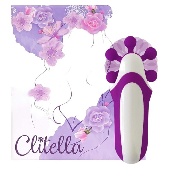 FEELZTOYS Clitella - Wiederaufladbarer Dreh-Oral-Vibrator (Lila)